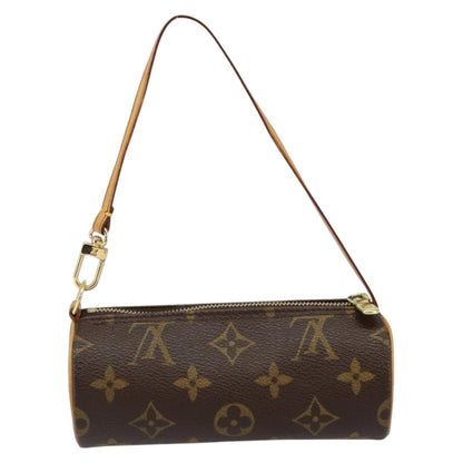 Louis Vuitton Papillon Pochette Monogram Canvas, BROWN, CANVAS, Handbag
