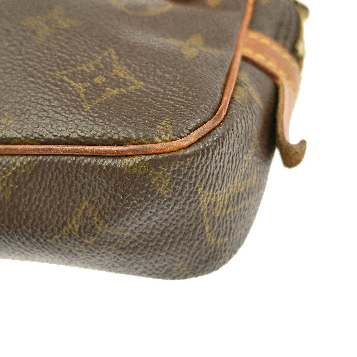 Louis Vuitton Pochette Marly Bandouliere Bag Monogram Canvas, BROWN, CANVAS, Shoulder bag