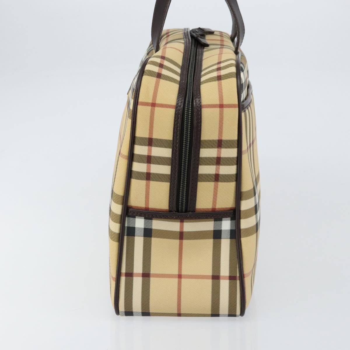 Burberry Nova Handbag Canvas, BEIGE, PVC, Handbag