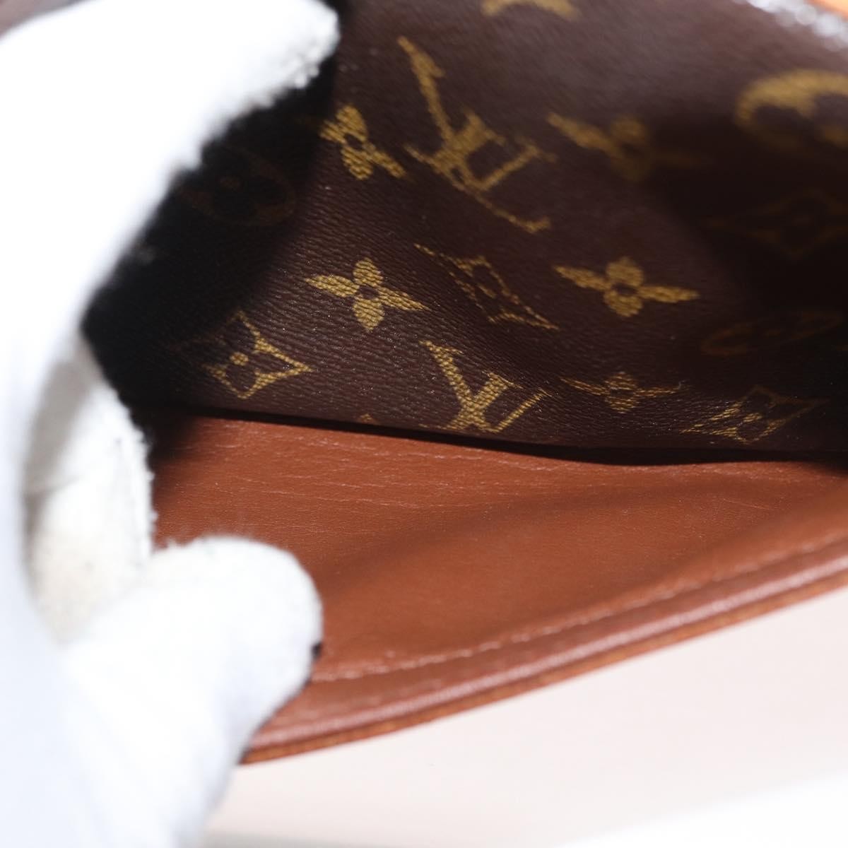 Louis Vuitton Blois Handbag Monogram Canvas, Brown, Canvas, Shoulder Bag
