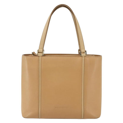 Burberry Vintage Handbag Leather, BEIGE, LEATHER, Handbag