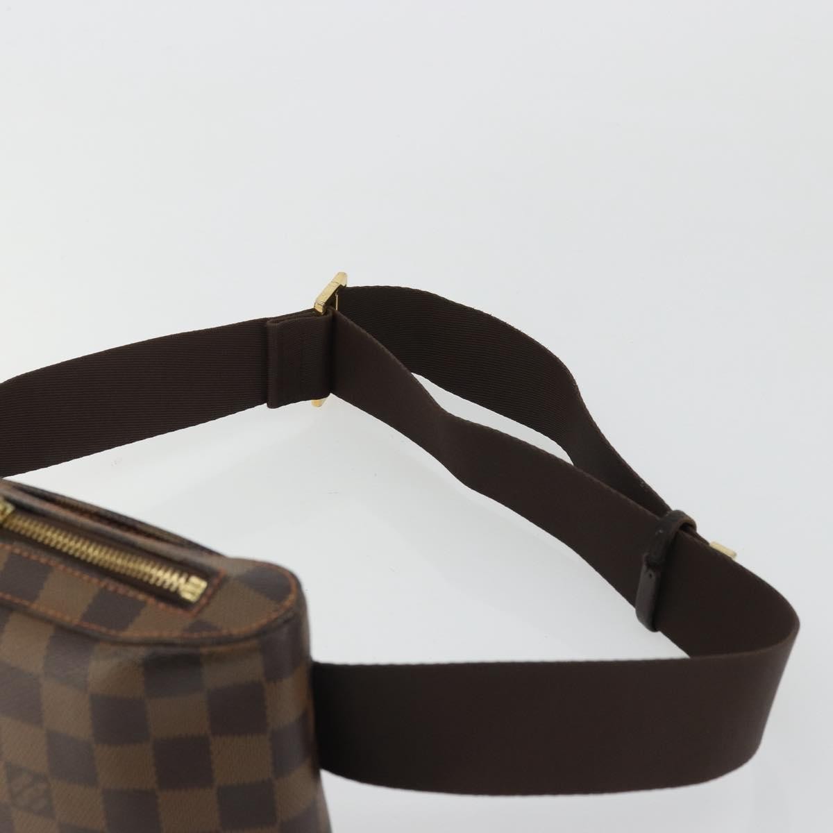 Louis Vuitton Geronimos Waist Bag Damier, Brown, Canvas, Shoulder Bag