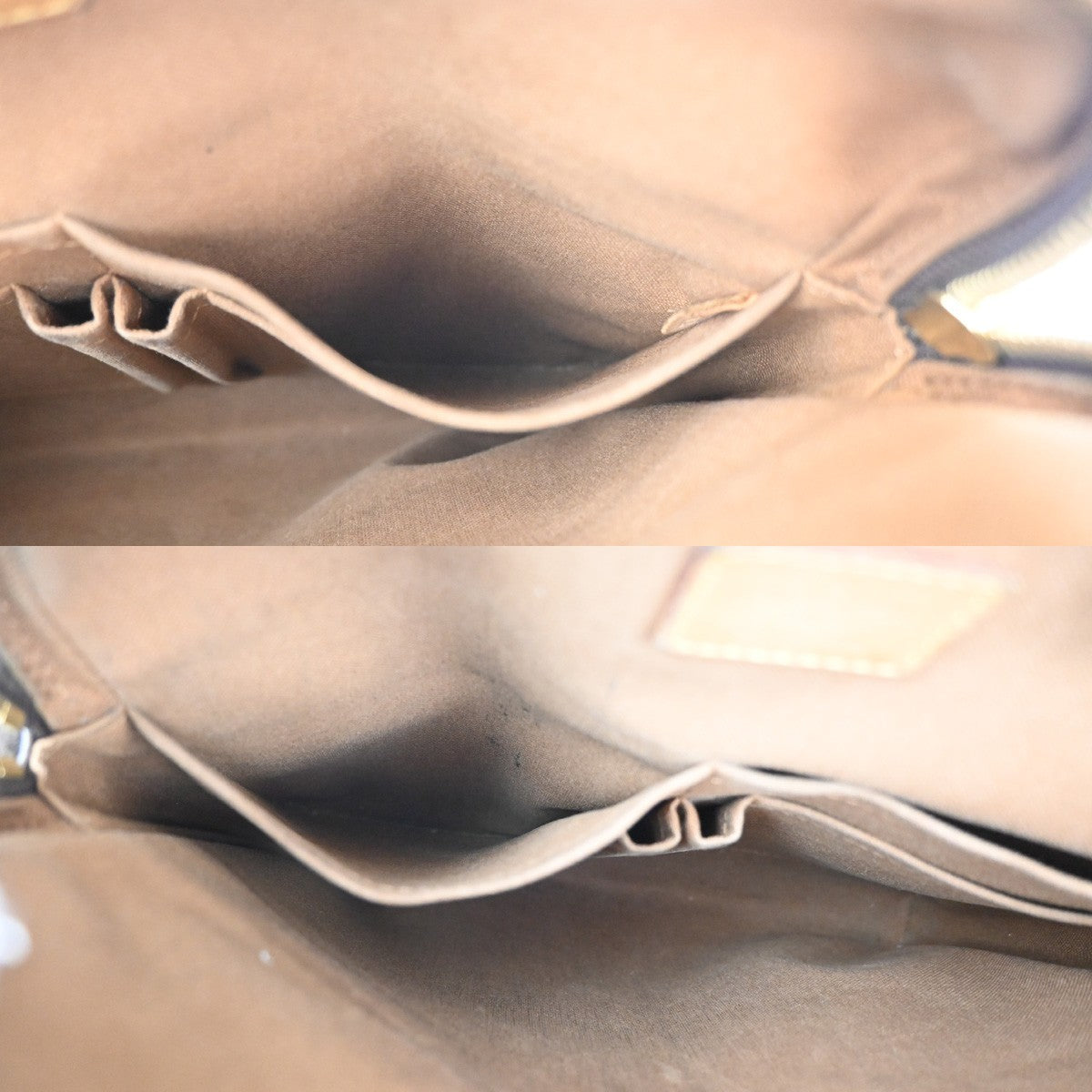 Louis Vuitton Trotteur Beaubourg Handbag Monogram Canvas, BROWN, CANVAS, Shoulder bag