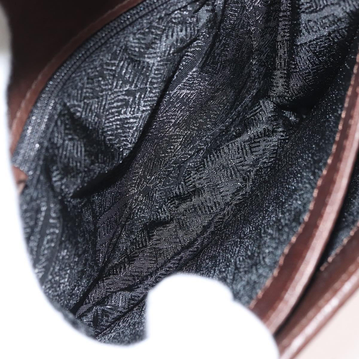 Bottega Veneta Intrecciato Handbag Leather, Brown, Leather, Handbag
