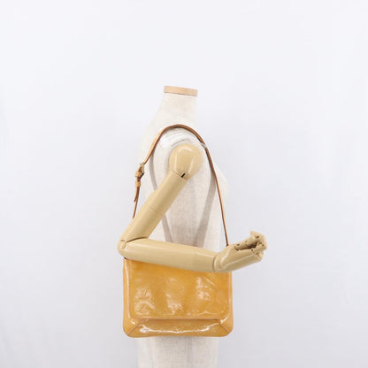 Louis Vuitton Thompson Street Handbag Monogram Vernis, BEIGE, PATENT_LEATHER, Shoulder bag