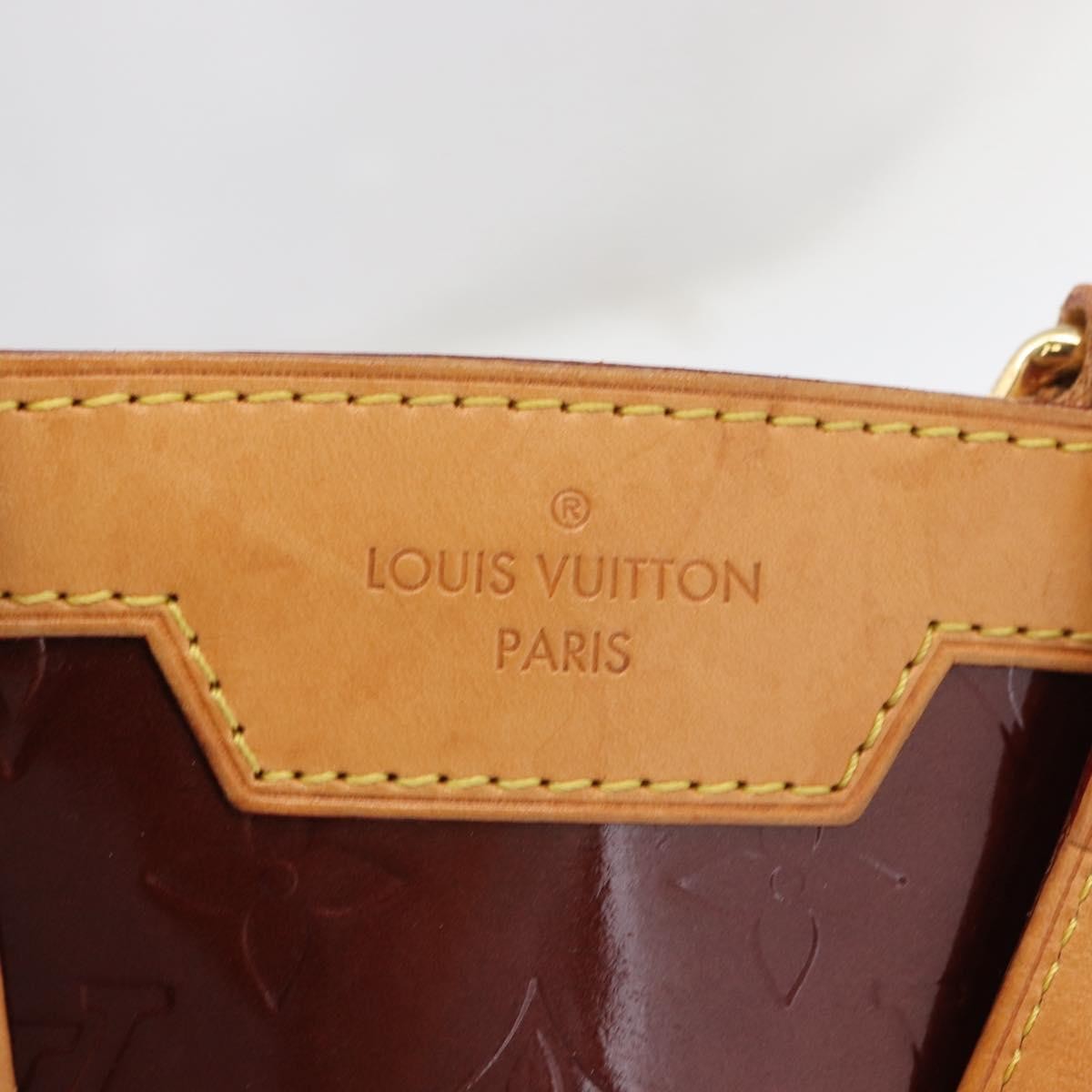 Louis Vuitton Blair Monogram vernis, RED, PATENT_LEATHER, Handbag