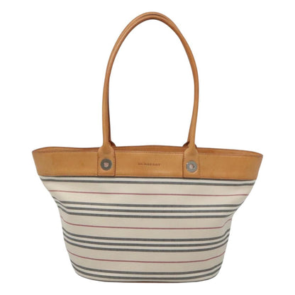Burberry Nova check Shoulder bag Canvas, ECRU, CANVAS, Shoulder bag