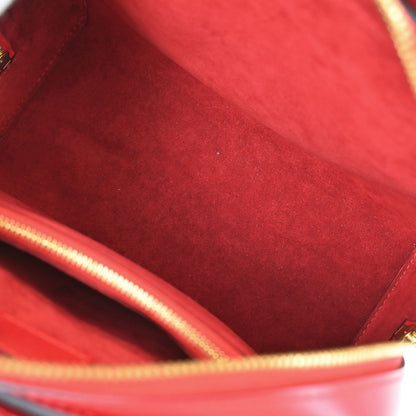 Louis Vuitton Pont Neuf Handbag Epi Leather, RED, LEATHER, Handbag