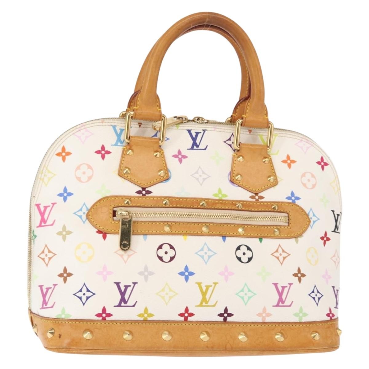 Louis Vuitton Alma Handbag Monogram Multicolor, MULTICOLOUR, CANVAS, Handbag