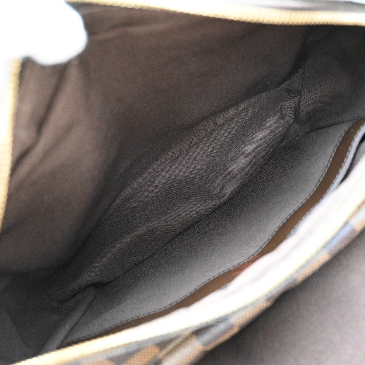 Louis Vuitton Naviglio Handbag Damier, BROWN, CANVAS, Shoulder bag