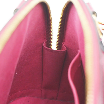 Louis Vuitton Alma Handbag Monogram Vernis, PINK, PATENT_LEATHER, Handbag