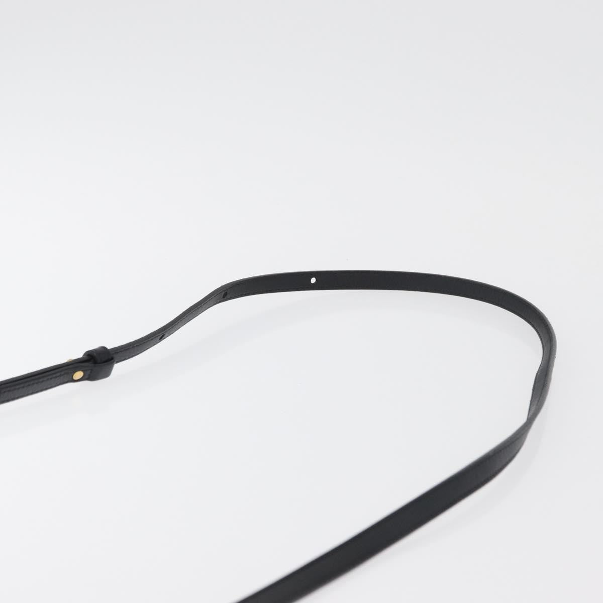 Celine Trio Crossbody Bag Leather, Black, Leather, Shoulder Bag