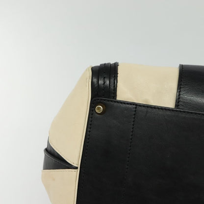Chloe Alice Satchel Leather, BLACK, LEATHER, Handbag