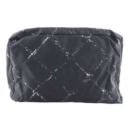 Chanel Travel line pouch Nylon, BLACK, NYLON, Travel bag
