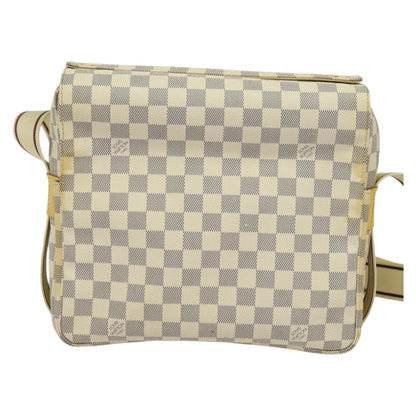 Louis Vuitton Naviglio Handbag Damier, WHITE, CANVAS, Shoulder bag
