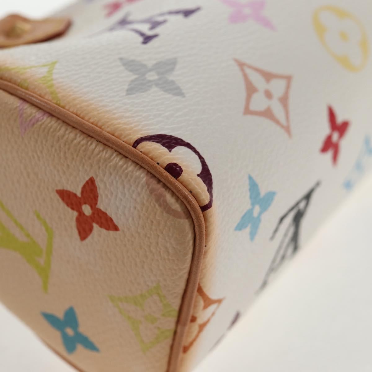 Louis Vuitton Speedy Mini HL Handbag Monogram Multicolor, MULTICOLOUR, CANVAS, Handbag