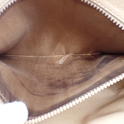 Celine Macadam Pochette Canvas and Leather, BROWN, CANVAS, Clutche & pouche