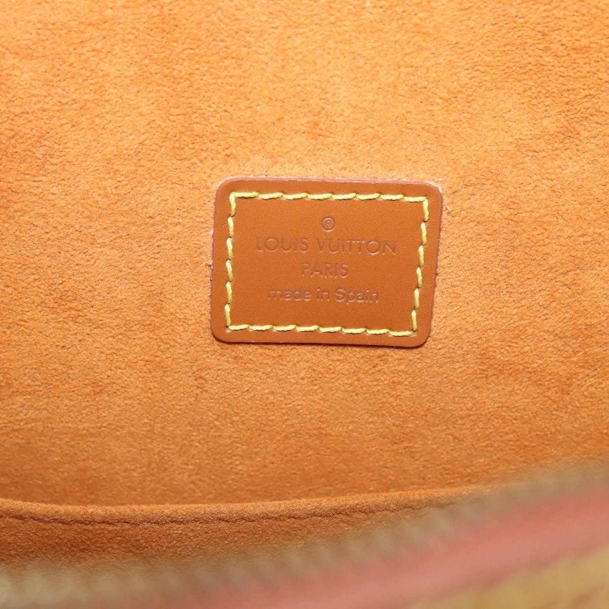 Louis Vuitton Voltaire Handbag Epi leather, BROWN, LEATHER, Handbag