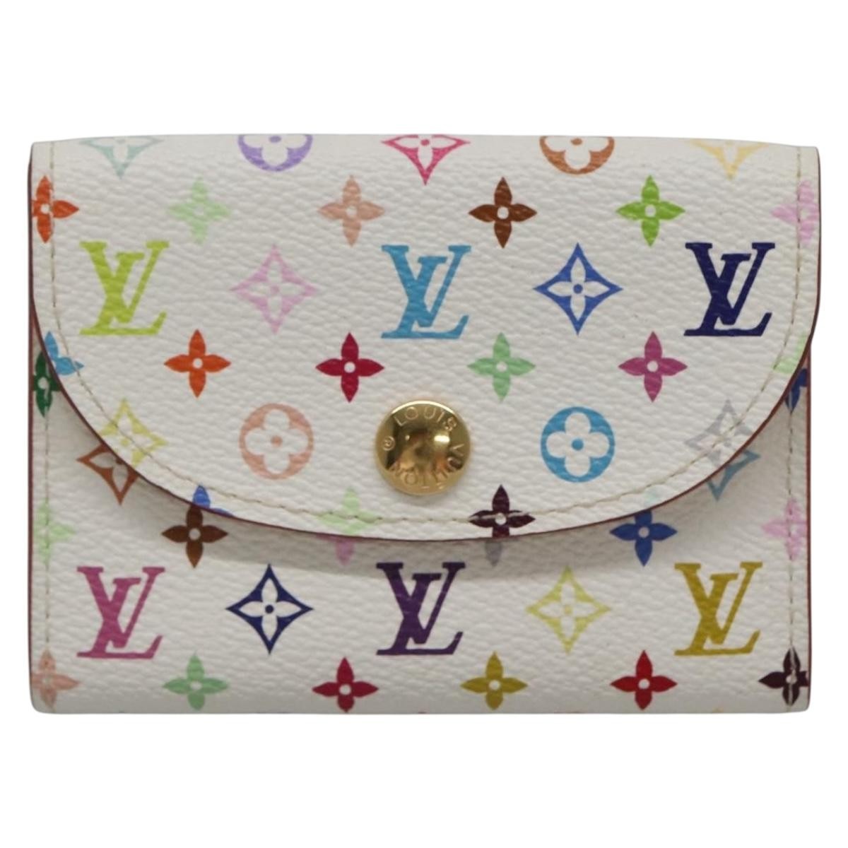 Louis Vuitton Rosalie Flap Coin Purse Limited Edition Vivienne Damier, MULTICOLOUR, CANVAS, Wallets