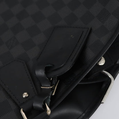 Louis Vuitton Garment Cover Damier Graphite, GRAY, CANVAS, Travel bag