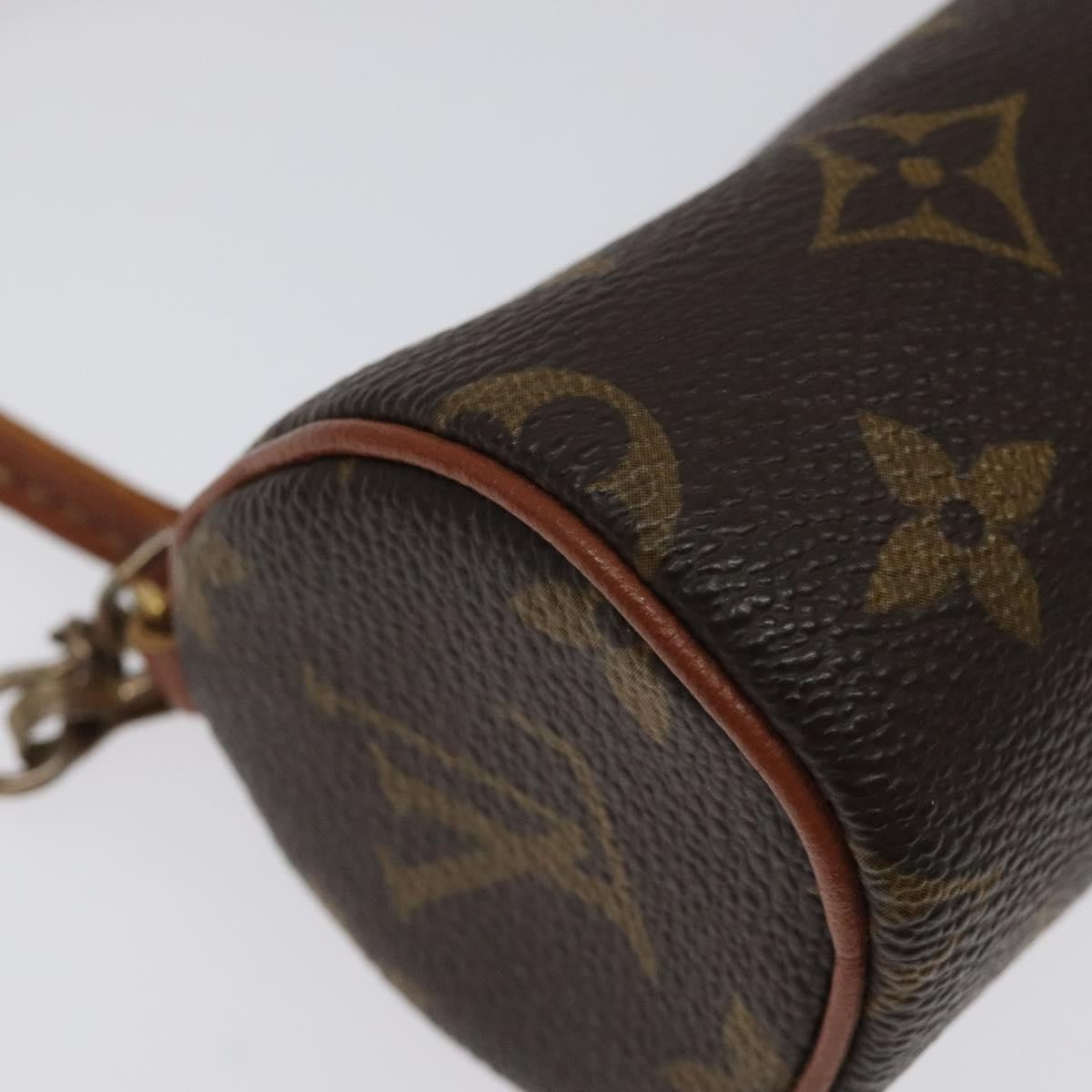 Louis Vuitton Papillon Pochette Monogram Canvas, BROWN, CANVAS, Handbag