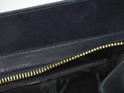 Salvatore Ferragamo Vara shoulder Bag Leather, BLACK, LEATHER, Shoulder bag