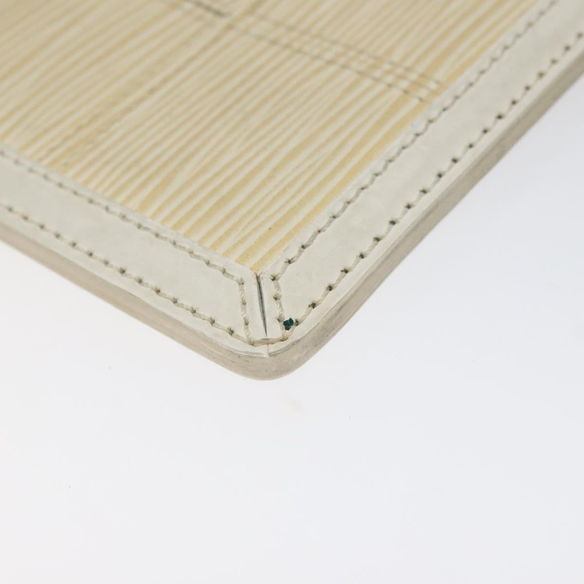 Louis Vuitton Delmonico Pochette Stretch Epi Leather, Beige, Leather, Clutch