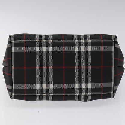 Burberry Nova Check Tote Nylon, Black, Nylon, Handbag