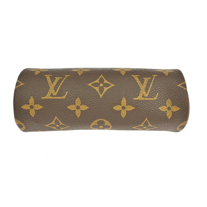 Louis Vuitton Papillon Pochette Monogram Canvas, BROWN, CANVAS, Clutche & pouche
