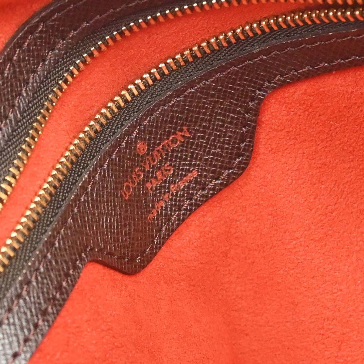 Louis Vuitton Brera Handbag Damier, Brown, Canvas, Handbag
