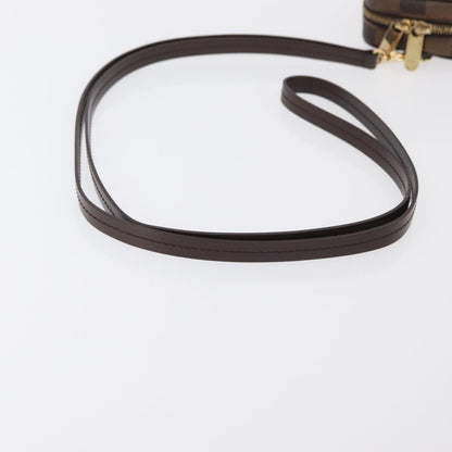 Louis Vuitton Etui Okapi Camera Case Damier, BROWN, CANVAS, Clutche & pouche