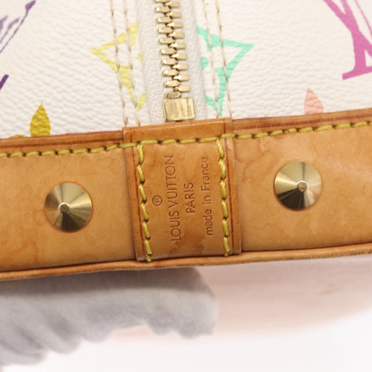 Louis Vuitton Alma Handbag Monogram Multicolor, MULTICOLOUR, CANVAS, Handbag