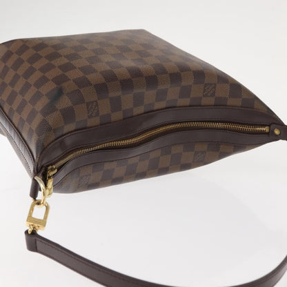Louis Vuitton Illovo Handbag Damier, BROWN, CANVAS, Shoulder bag