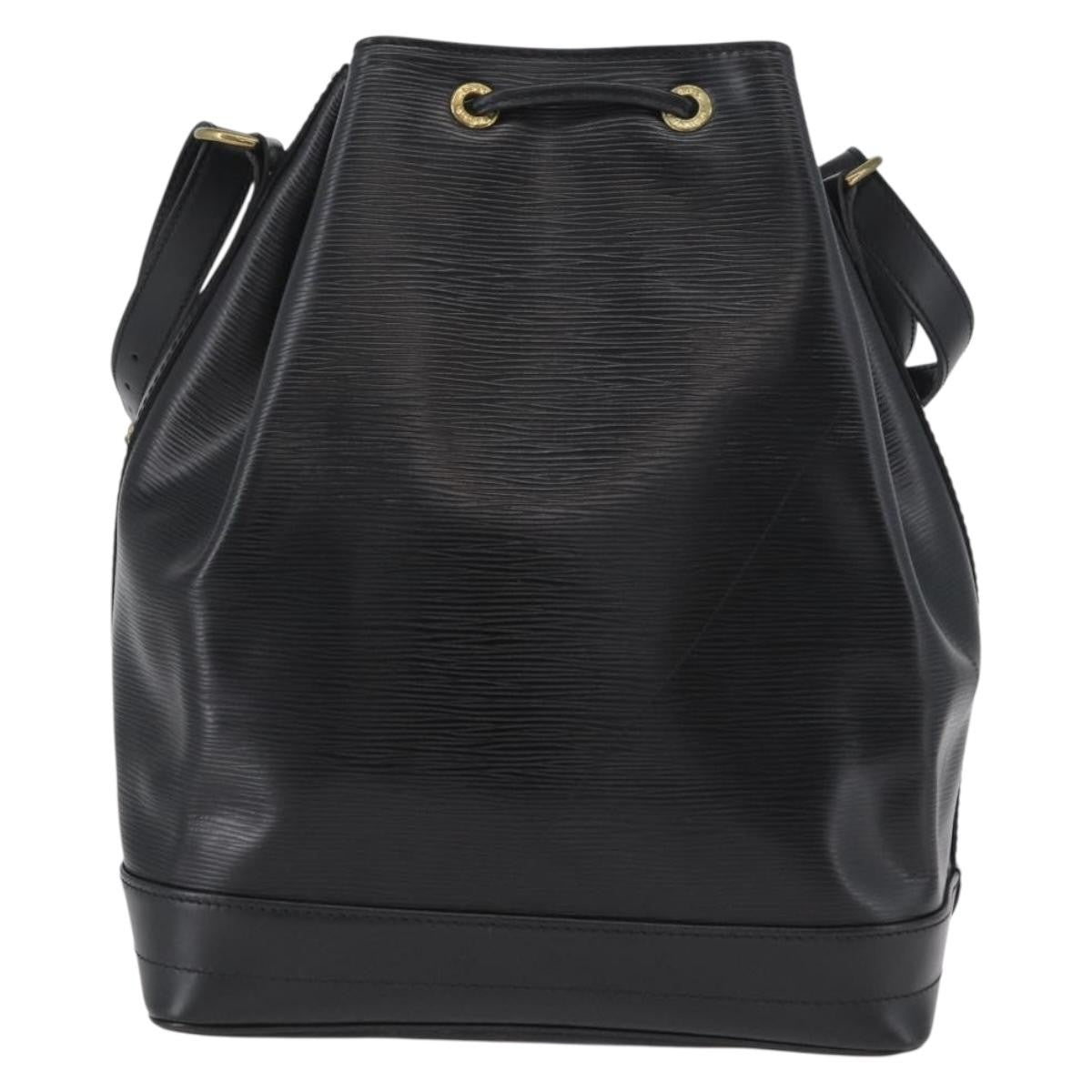 Louis Vuitton Noe Handbag Epi Leather, Black, Leather, Shoulder Bag