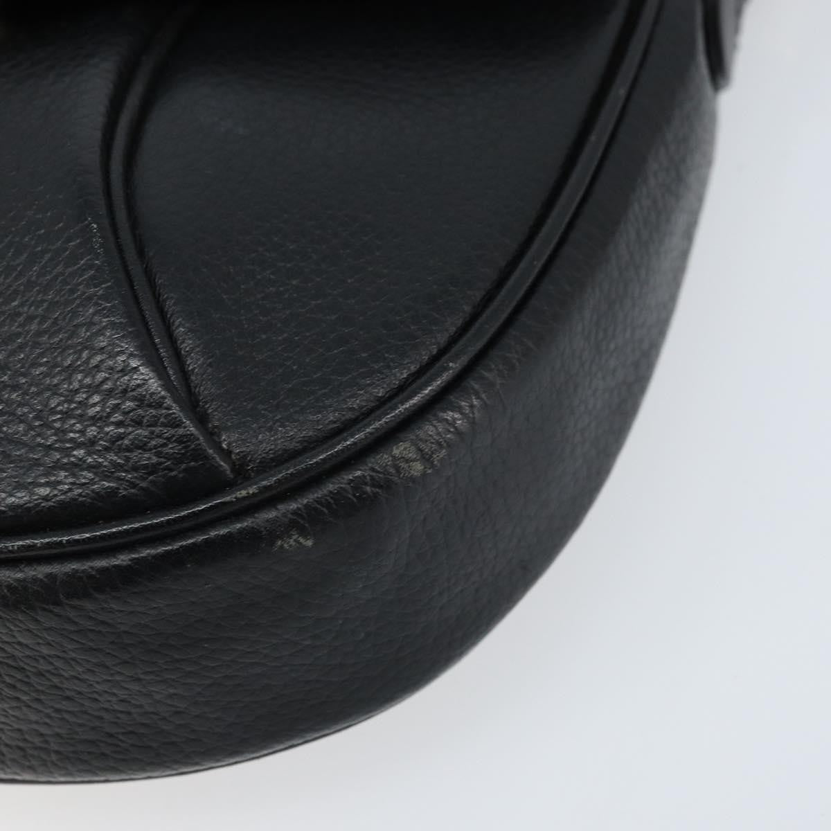 Burberry Flap Shoulder Bag Leather, BLACK, LEATHER, Shoulder bag