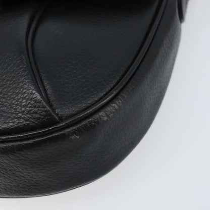 Burberry Flap Shoulder Bag Leather, BLACK, LEATHER, Shoulder bag
