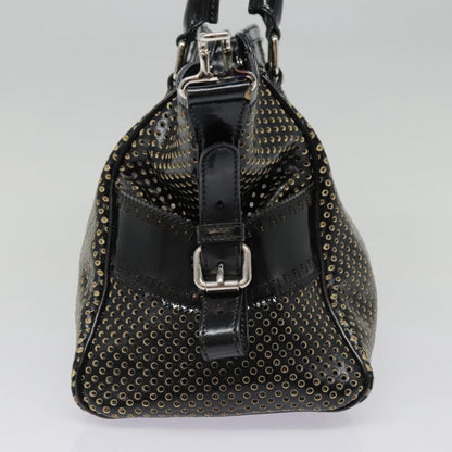 Fendi Bag Du Jour Perforated Leather, BLACK, LEATHER, Handbag