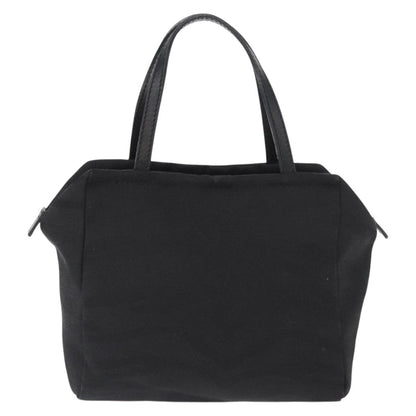 Fendi Vintage Handbag Canvas, Black, Canvas, Handbag