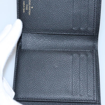 Louis Vuitton Ariane Wallet Monogram Empreinte Leather, BLACK, LEATHER, Wallets