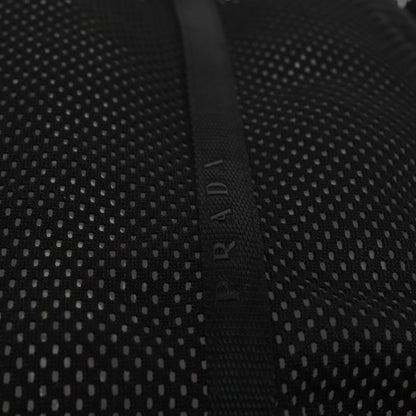 Prada Vintage Tote Nylon, BLACK, NYLON, Tote bag