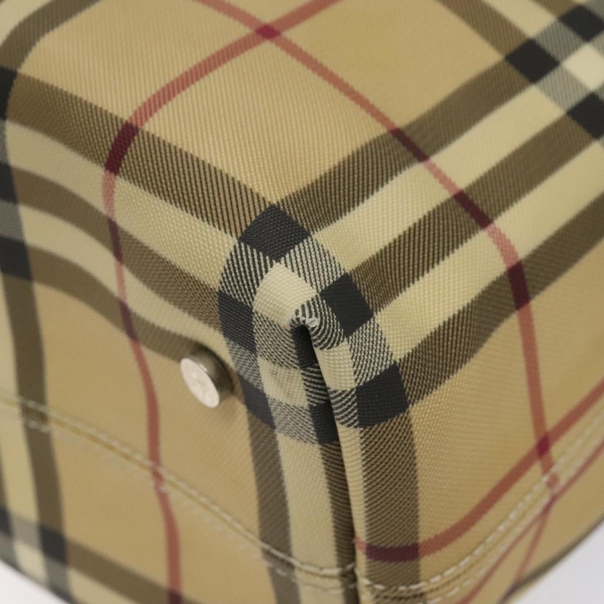 Burberry Nova Check Tote canvas check pattern, BEIGE, CANVAS, Tote bag