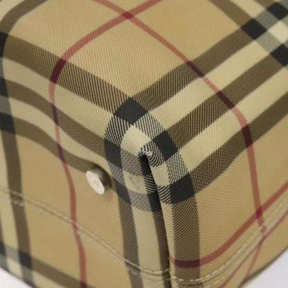 Burberry Nova Check Tote canvas check pattern, BEIGE, CANVAS, Tote bag