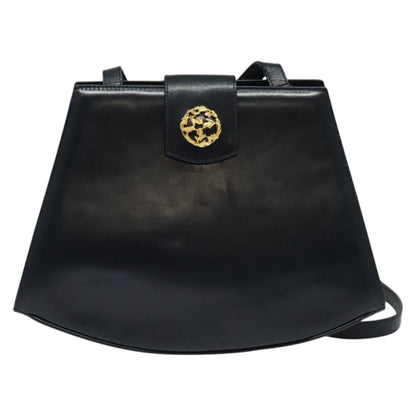 Salvatore Ferragamo Shoulder Bag Leather, NAVY, LEATHER, Shoulder bag