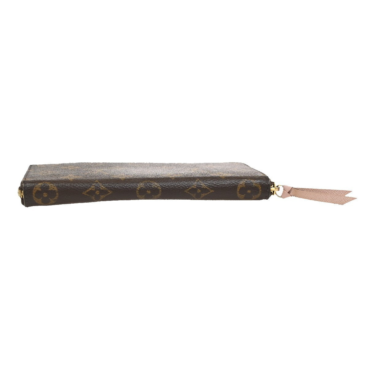 Louis Vuitton Clemence Wallet Monogram Canvas, BROWN, LEATHER, Wallets