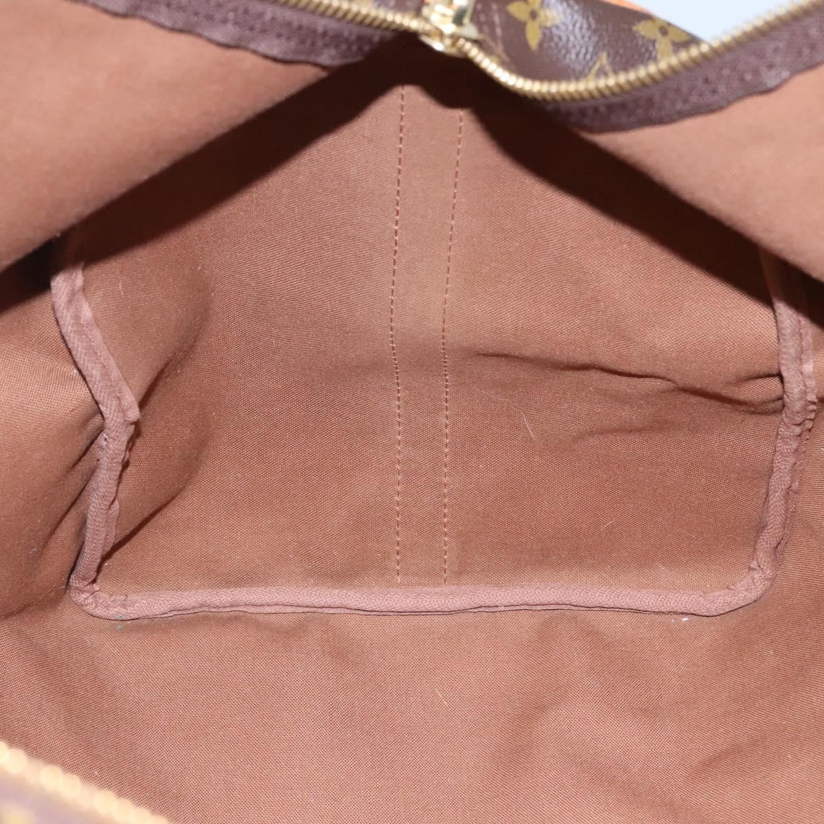 Louis Vuitton Keepall Bandouliere Bag Monogram Canvas, BROWN, CANVAS, Travel bag