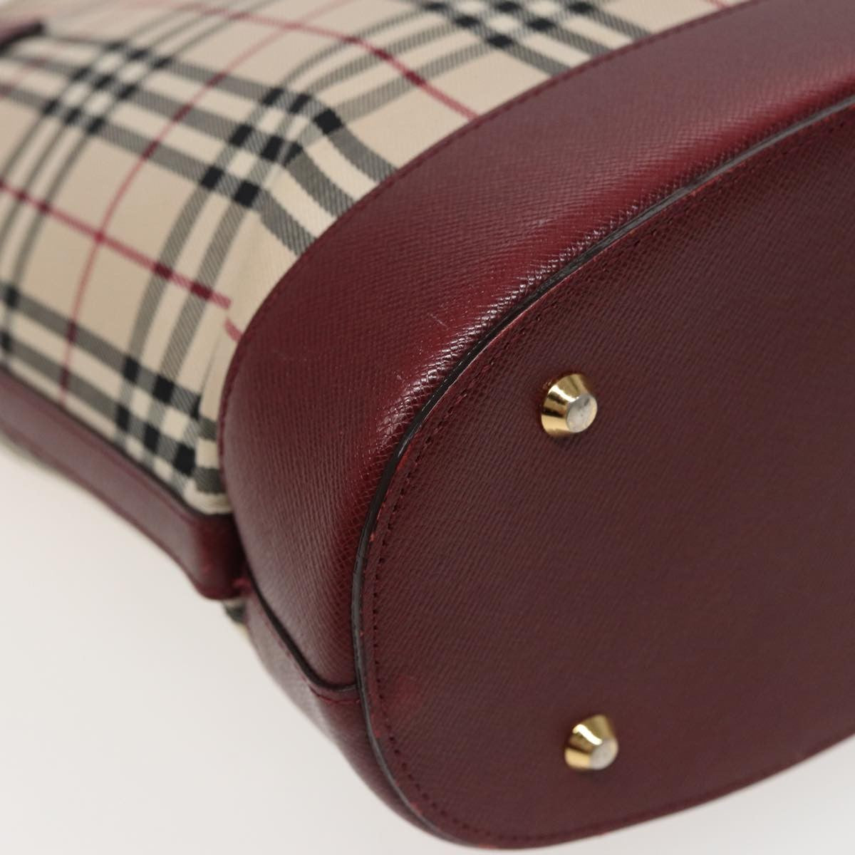 Burberry Nova Check Tote canvas check pattern, BEIGE, CANVAS, Tote bag