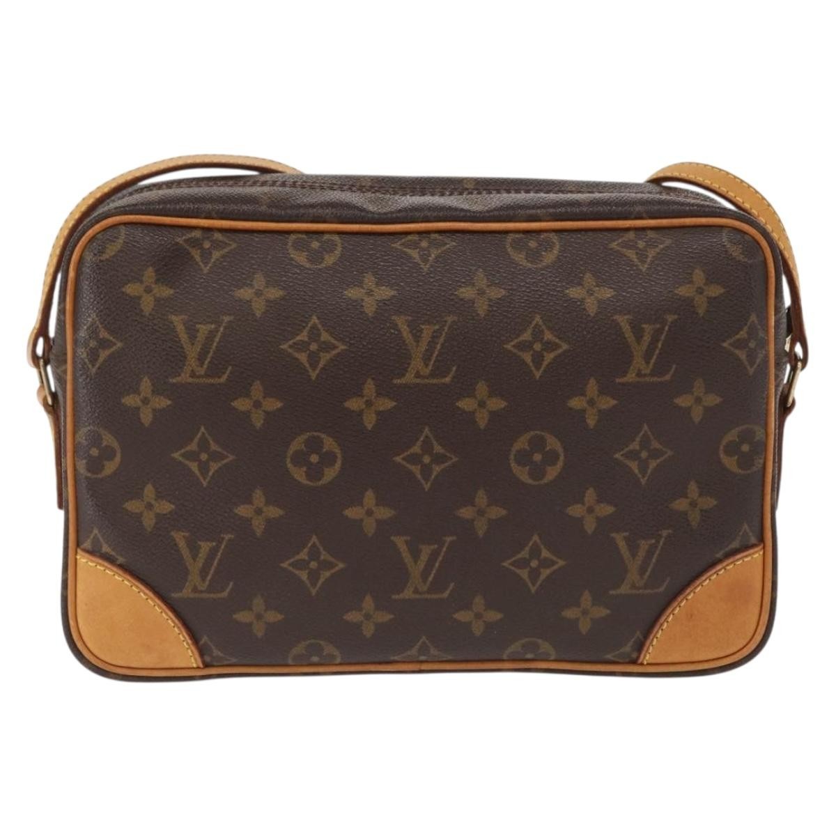 Louis Vuitton Trocadero Handbag Monogram Canvas, BROWN, CANVAS, Shoulder bag