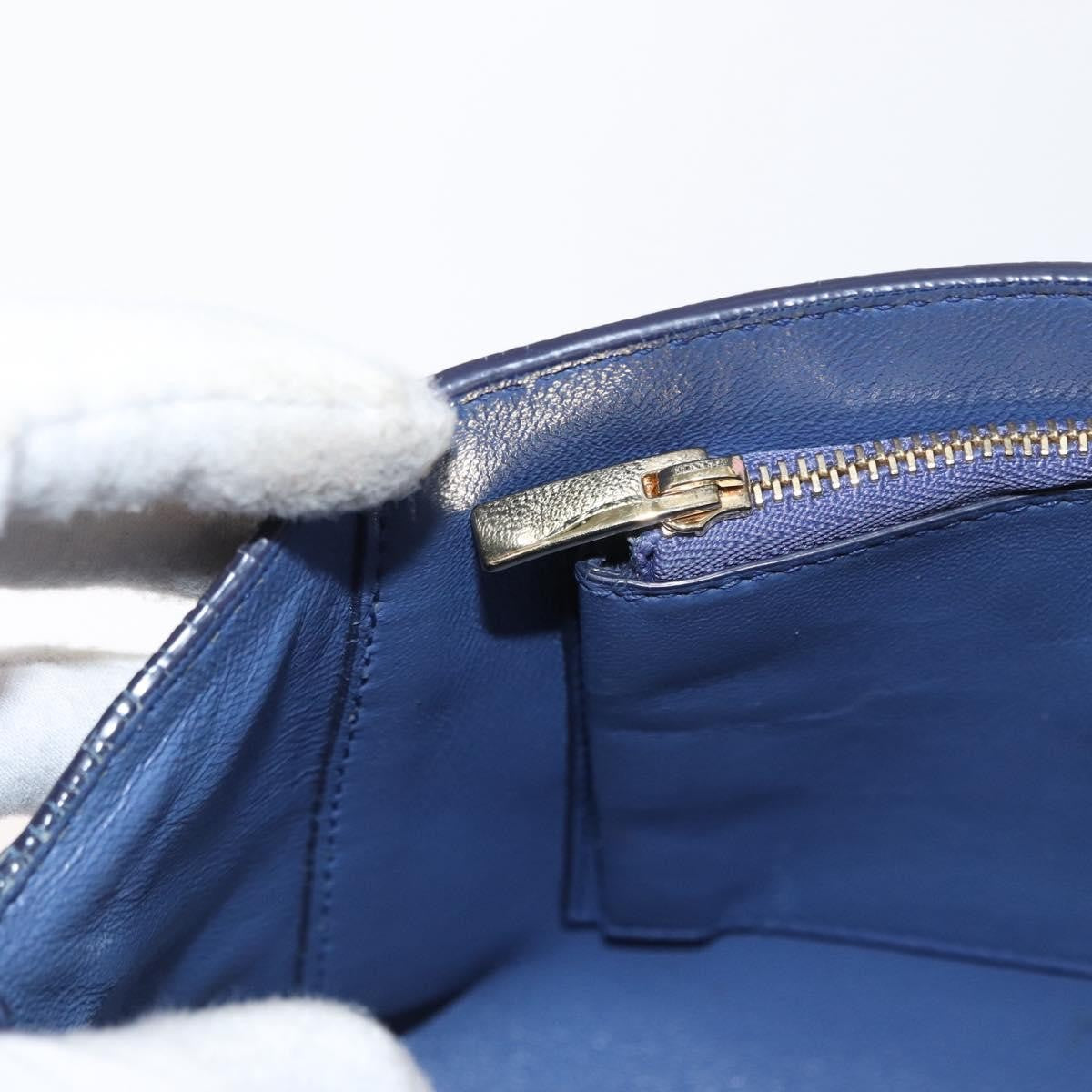 Salvatore Ferragamo Abbey Shoulder Bag Leather, NAVY, LEATHER, Shoulder bag