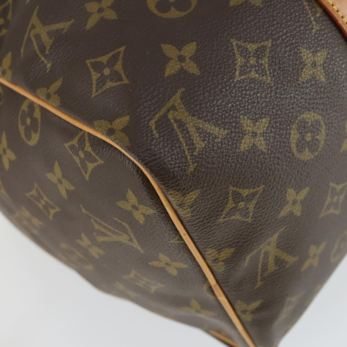 Louis Vuitton Sac Souple Handbag Monogram Canvas, BROWN, CANVAS, Travel bag