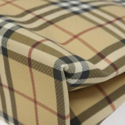 Burberry Nova Check Tote canvas check pattern, BEIGE, PVC, Tote bag